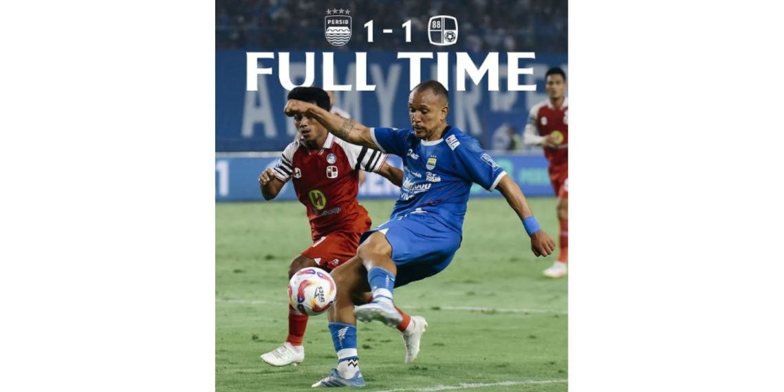 Gol Bunuh Diri! Persib Terhindar dari Kekalahan di GBLA