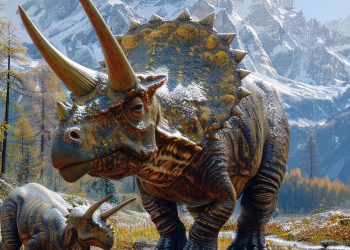 Dinosaurus Tangguh di Tengah Salju