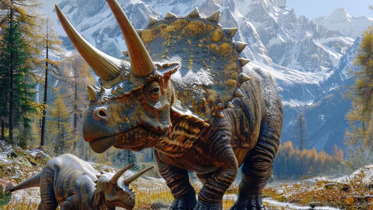 Dinosaurus Tangguh di Tengah Salju