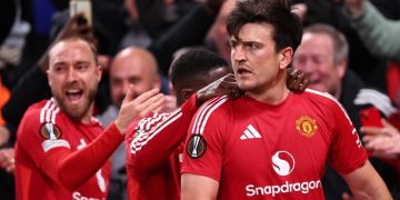 Harry Maguire. Foto: Getty Images/Robbie Jay Barratt