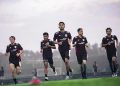 Sesi latihan Timnas Indonesia jelang lawan China. (Foto: PSSI)