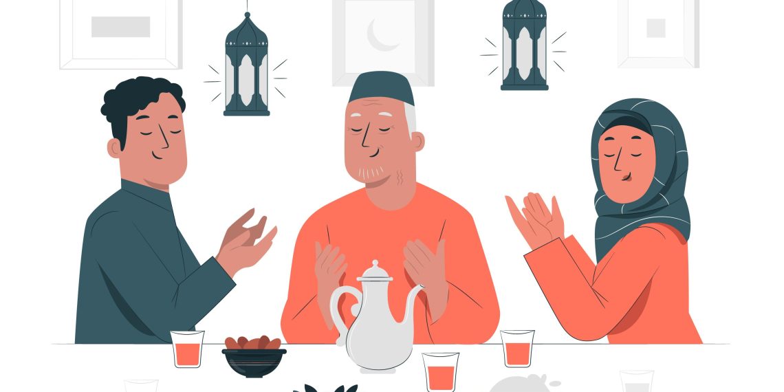 ilustrasi puasa. (freepik.com)