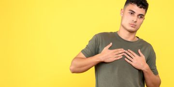 ilustrasi kanker payudara pada pria. (freepik.com)