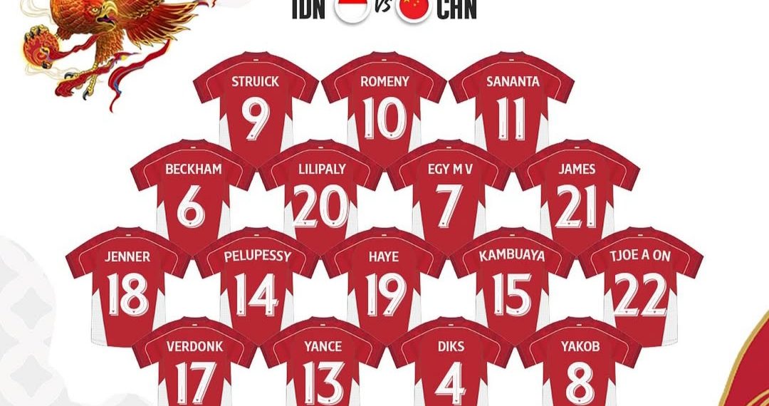 Beckham Putra starter Timnas Indonesia