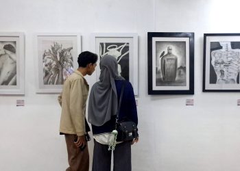 “Tubuh Arena”: 77 Karya Mahasiswa Ramaikan Pameran Sketsa