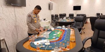 Kasino Samaran di Bandung Digerebek, 63 Orang Diamankan Polisi