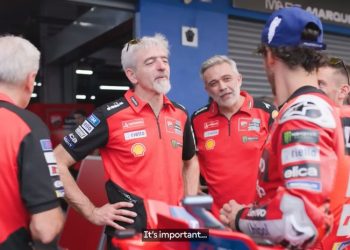 Manajer Tim Ducati Lenovo, Davide Tardozzi, menaruh harapan kepada Francesco Bagnaia untuk meraih kemenangan di MotoGP Belanda 2025. (TANGKAPAN LAYAR YOUTUBE.COM/MOTOGP)
