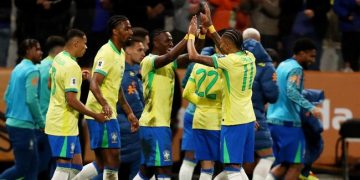 Brasil lolos ke Piala Dunia 2026. (REUTERS/JEAN CARNIEL)