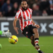 Striker Brentford, Bryan Mbeumo. (AFP/Adrian Dennis)