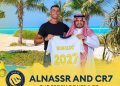 Cristiano Ronaldo resmi meneken kontrak baru di Al Nassr yang mengikatnya sampai 2027. (X.COM/ALNASSRFC_EN)