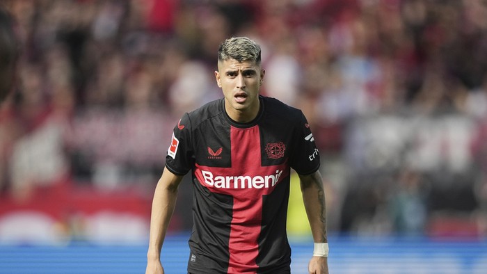 Exequiel Palacios. (Foto: AP/Martin Meissner)