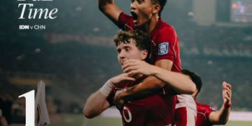 kemenangan krusial! Indonesia 1-0 China di Kualifikasi Piala Dunia 2026. (instagram/@timnasindonesia)