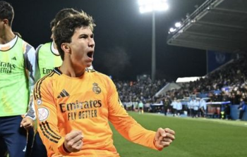 Gonzalo Garcia tampil apik saat dipercaya sebagai penganti Kylian Mbappe di Piala Dunia Klub 2025. (JAVIER SORIANO / AFP)