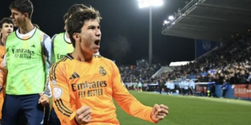 Gonzalo Garcia tampil apik saat dipercaya sebagai penganti Kylian Mbappe di Piala Dunia Klub 2025. (JAVIER SORIANO / AFP)