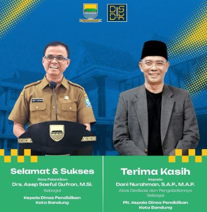 Kadisdik Kota Bandung Diganti