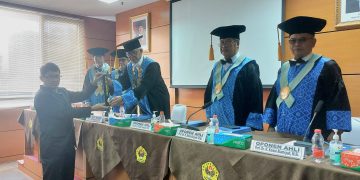 Maman Lulus Doktor Ilmu Sosial Pascasarjana Unpas, Angkat Isu UMKM