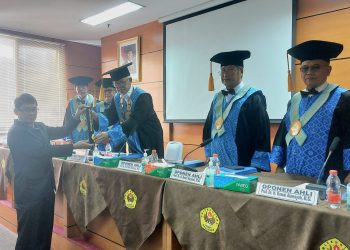 Maman Lulus Doktor Ilmu Sosial Pascasarjana Unpas, Angkat Isu UMKM