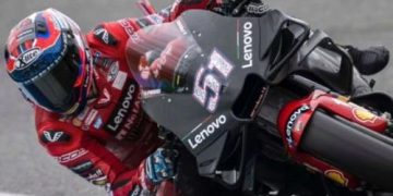 Michele Pirro melakukan tes tertutup di Sirkuit Jerez (Foto: Instagram/@michelepirro51)