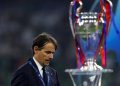 SImone Inzaghi berpisah dengan Inter Milan. (REUTERS/Peter Cziborra)