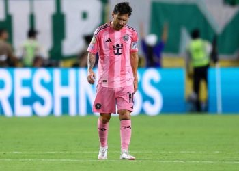 Klub Lionel Messi, Inter Miami, tumbang dari PSG di Piala Dunia Antarklub. (Foto: REUTERS/Hannah McKay)