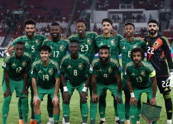 Timnas Arab Saudi. (Foto: Getty Images/Robertus Pudyanto)