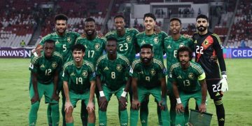 Timnas Arab Saudi. (Foto: Getty Images/Robertus Pudyanto)