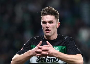 Viktor Gyokeres tak mau gabung Manchester United. (Foto: REUTERS/Rodrigo Antunes)