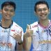 Ganda putra Indonesia Fajar Alfian / Muhammad Shohibul Fikri menjuarai turnamen BWF World Tour Super 1000 China Open 2025, Minggu, 27 Juli. (Instagram/@badminton_talk/Youtube BWF)