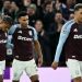 Striker Aston Villa Ollie Watkins (merayakan gol ketiga tim pada laga Liga Champions antara Aston Villa dan Celtic di Villa Park di Birmingham, Inggris tengah pada 29 Januari 2025. (AFP/JUSTIN TALLIS)