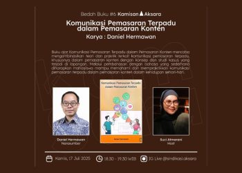 KamSara #6 Siap Hadirkan Bedah Buku “Komunikasi Pemasaran Terpadu dalam Pemasaran Konten”