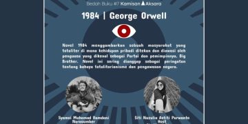 Sindikasi Aksara Gelar Bedah Buku “1984” Karya George Orwell di Kamisan Aksara Edisi #7