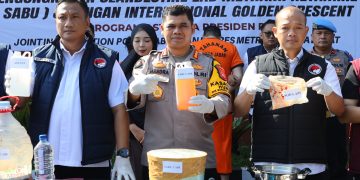 Polda Jabar Gerebek Laboratorium Sabu Jaringan Internasional di Meruya