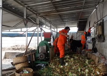Pasar Gedebage Kini Punya Mesin Pengolah Sampah 20 Ton Per Hari