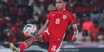 Pemain Timnas Indonesia U-23 Raihan Hanan. Foto: Instagram @timnasindonesia