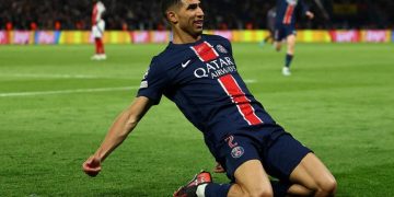 Achraf Hakimi yakin PSG kandidat kuat juara Piala Dunia Antarklub 2025. (Foto: REUTERS/Gonzalo Fuentes)