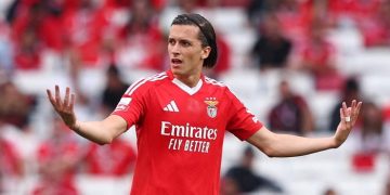 Real Madrid mendatangkan Alvaro Carreras dari Benfica. (Foto: REUTERS/Pedro Nunes)