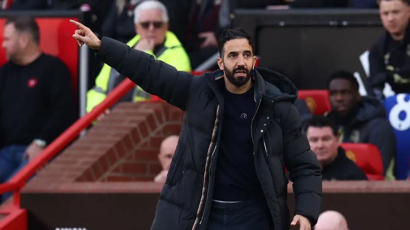 Manajer Manchester United (MU), Ruben Amorim. (Darren Staples / AFP)