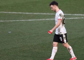 Diogo Jota meninggal dunia setelah mengalami kecelakaan mobil. (REUTERS/David Klein)