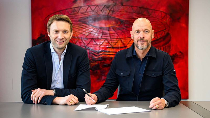 Erik ten Hag dikontrak sebagai pelatih Bayer Leverkusen, gantikan Xabi Alonso. Ten Hag dikontrak dua musim (Jörg Schüler/Bayer 04 Leverkus/Jörg Schüler)