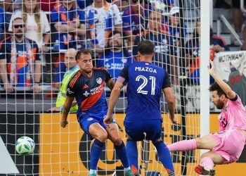 Inter Miami keok 0-3 di kandang FC Cincinnati (Getty Images/Jeff Dean)