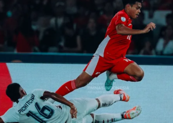 Timnas Indonesia kalahkan Thailand lewat adu penalti 7-6 di semifinal Piala AFF U23 di Stadion Gelora Bung Karni (SUGBK), Jumat (25/7/2025). (intagram/@timnasindonesia)