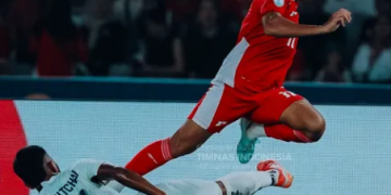 Timnas Indonesia kalahkan Thailand lewat adu penalti 7-6 di semifinal Piala AFF U23 di Stadion Gelora Bung Karni (SUGBK), Jumat (25/7/2025). (intagram/@timnasindonesia)