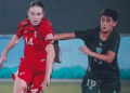 Timnas Putri Indonesia menderita kekalahan 0-2 dari Pakistan pada laga kedua Grup D Kualifikasi Piala Asia Wanita 2026, Rabu (2/7) malam WIB. (instagram/@timnasindonesia)