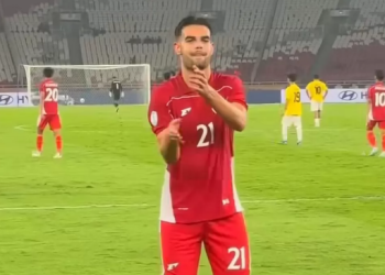 Jens Raven tajam bersama Timnas Indonesia U-23. (IG @aseanutdfc)