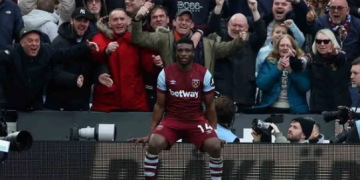 Pemain West Ham United Mohammed Kudus. (REUTERS/Hannah Mckay/rwa)