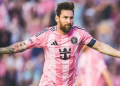 Lionel Messi kembali mencetak gol lewat tendangan bebas untuk The Vice City ketika melawan Nashville. (X INTER MIAMI)