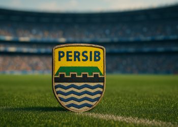 Logo Persib Bandung. (Foto: dibuat menggunakan Chat GPT)