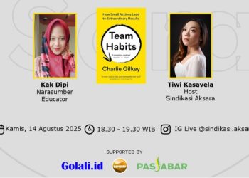KamSara #9 Siap Kupas “Team Habits”: Rahasia Kebiasaan Kecil yang Mengubah Tim