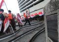 500 Pramuka Kwarcab Bandung Ikuti Blaz Track Bandung Lautan Api