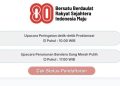 Upacara HUT RI ke-80